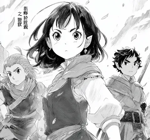 悬疑推理题材漫画封面示意